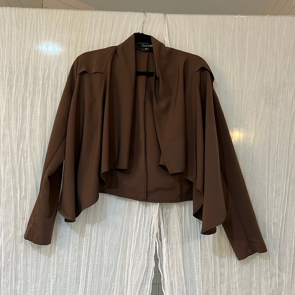 FOREVER 21 Brown Blazer | size Medium